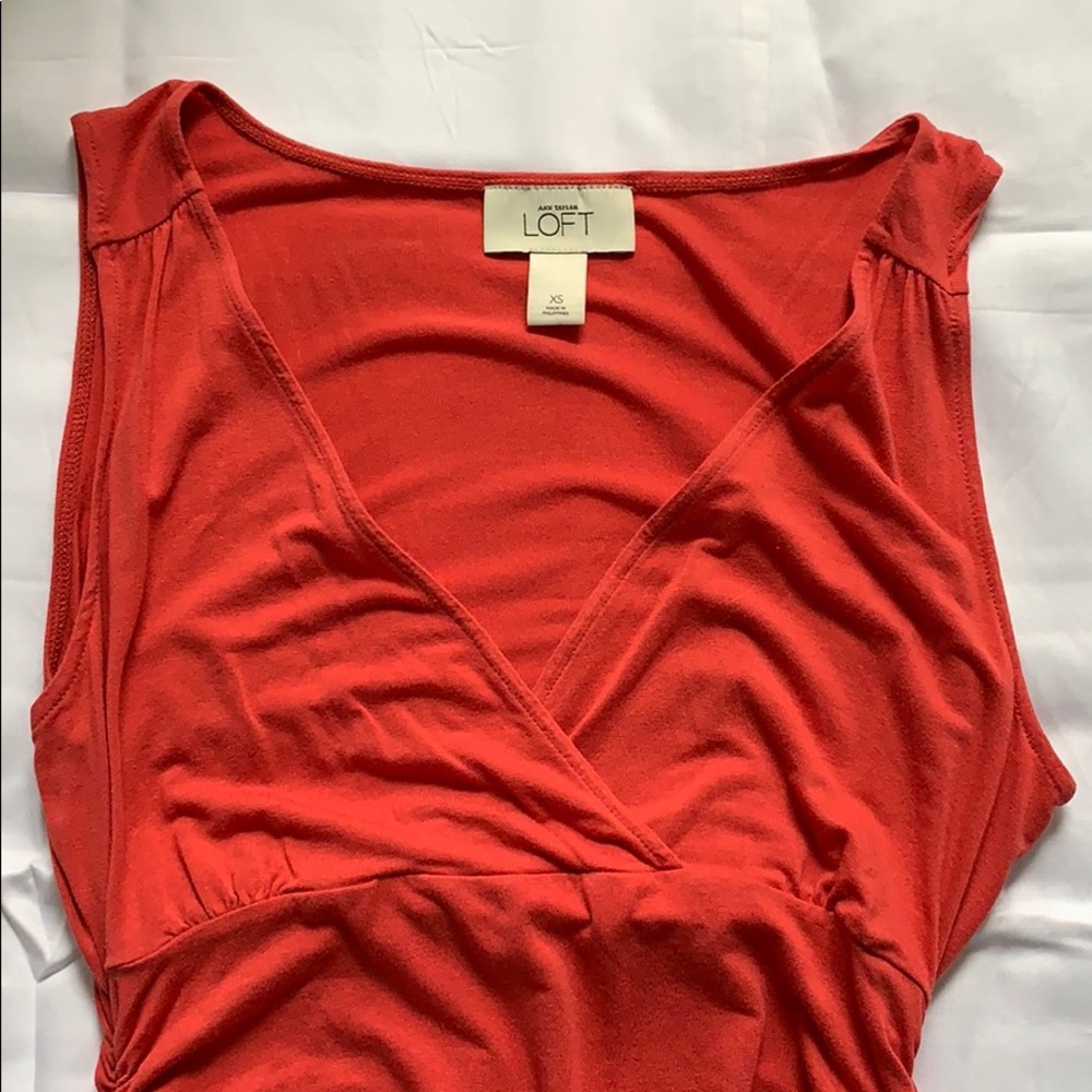 Ann Taylor scrunched top